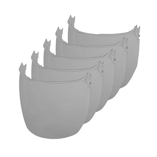 BOLT Full Face Shield Universal Replacement Lens Grey 5pk