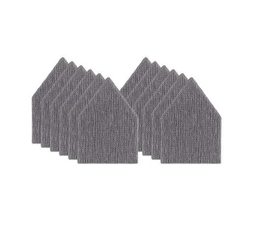 Pentagon Net Sandpaper 150 Grit Hook & Loop 12Pk