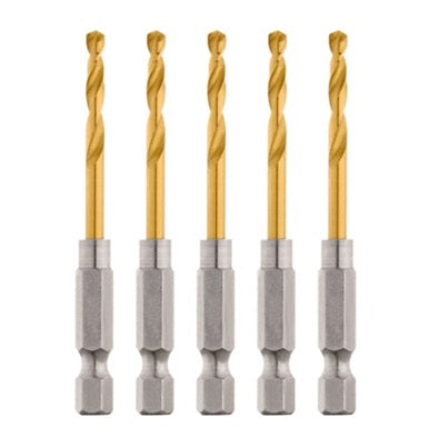 Shockwave Red Helix Titanium Drill Bit 3.2mm (Pkt 5)