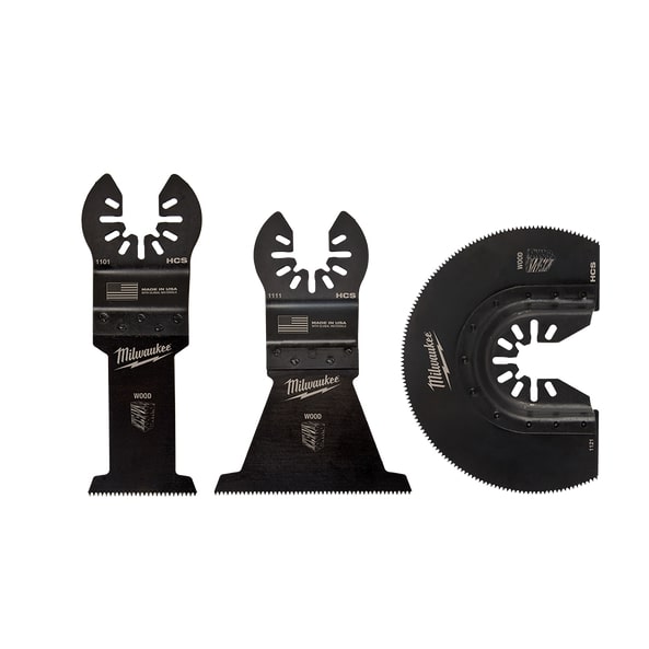 Open-Lok Multi Tool Wood Blade 3Pk Variety Pack