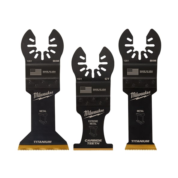 Open-Lok Multi Tool Metal Cutting Blade 3Pk Variety Pack