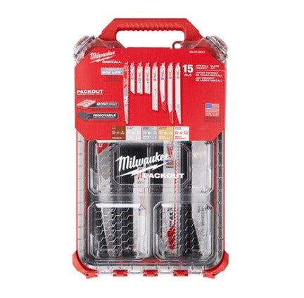 Sawzall Blades Packout Set 15pc