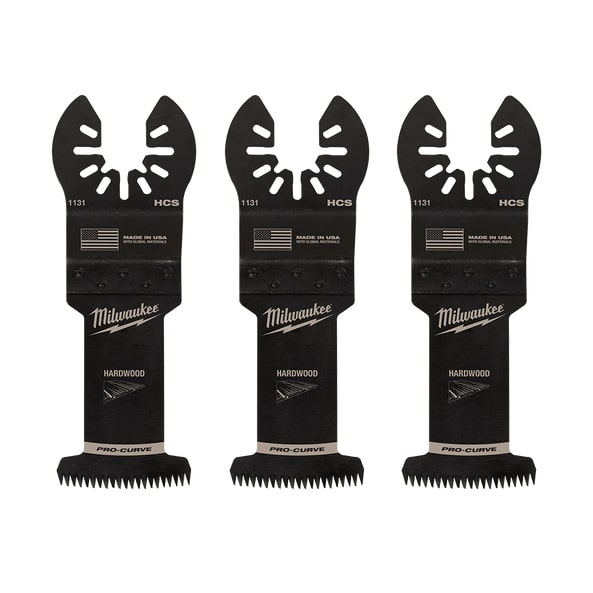 Open-Lok Multi Tool Hardwood Blade 35mm Japanese Tooth 3Pk