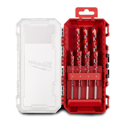Masonry Hammer Drill Bit 8pc Set