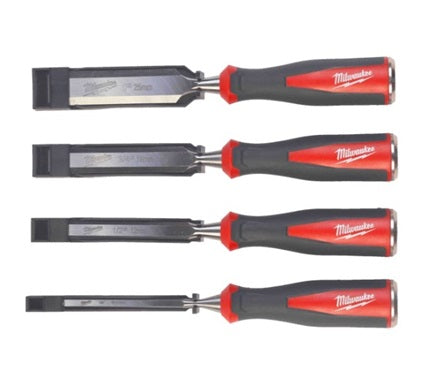 Beveled Edge Chisel Set 4-piece