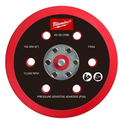 Pressure Sensitive Adhesive Sander Backing Pad 150mm Firm