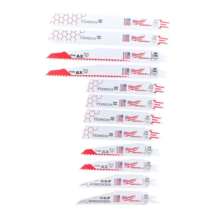 Sawzall The Torch Metal Demo Blade Set 12pc