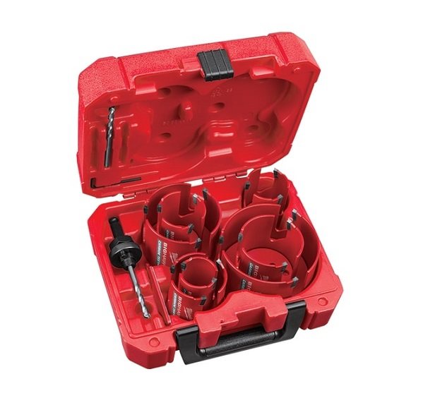 Big HAWG 10 Piece Holesaw Carbide Teeth Kit