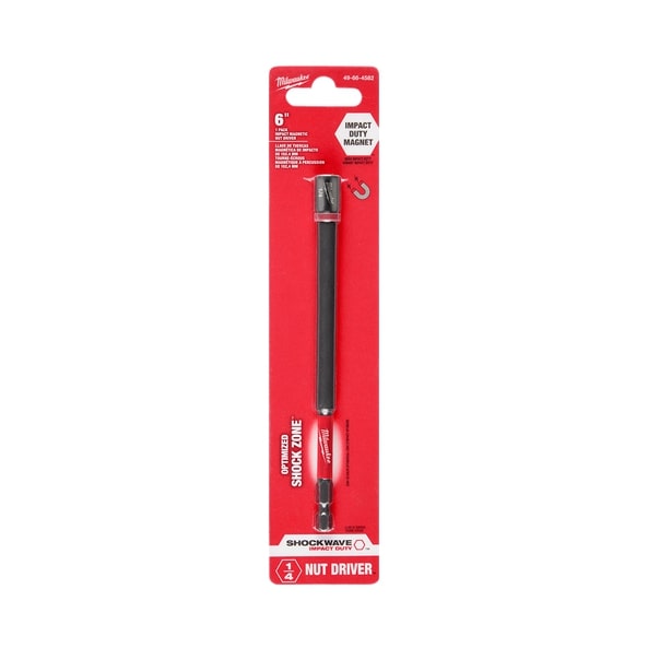 Shockwave Magnetic Nutdriver 1/4in x 150mm