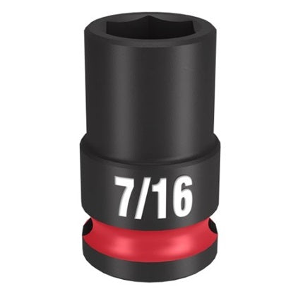 Shockwave 3/8in Drive 7/16in Standard 6 Point Impact Socket