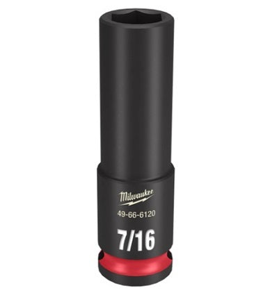 Shockwave 3/8in Drive 7/16in Deep 6 Point Impact Socket