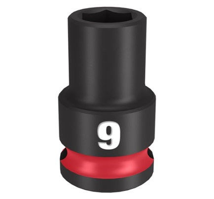 Shockwave 3/8in Drive 9mm Standard 6 Point Impact Socket