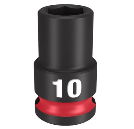 Shockwave 3/8in Drive 10mm Standard 6 Point Impact Socket