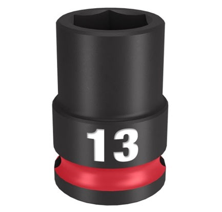 Shockwave 3/8in Drive 13mm Standard 6 Point Impact Socket