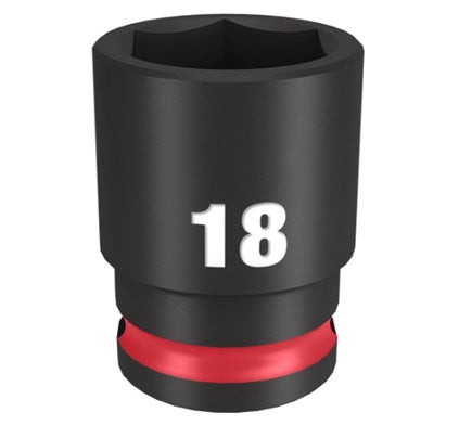 Shockwave 3/8in Drive 18mm Standard 6 Point Impact Socket