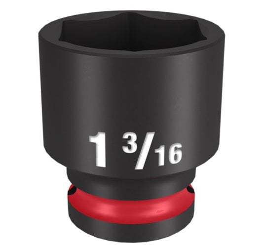 Shockwave 1/2in Drive 1-3/16in Std 6 Point Impact Socket