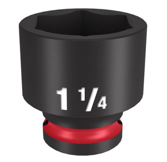 Shockwave 1/2in Drive 1-1/4in Standard 6 Point Impact Socket