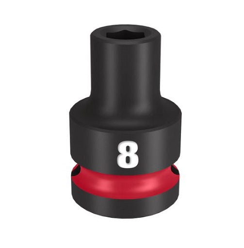 Shockwave 1/2in Drive 8mm Standard 6 Point Impact Socket