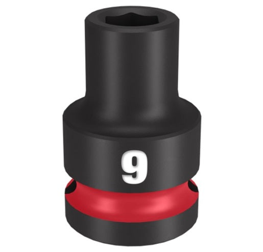 Shockwave 1/2in Drive 9mm Standard 6 Point Impact Socket