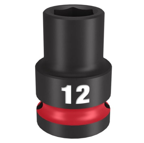 Shockwave 1/2in Drive 12mm Standard 6 Point Impact Socket
