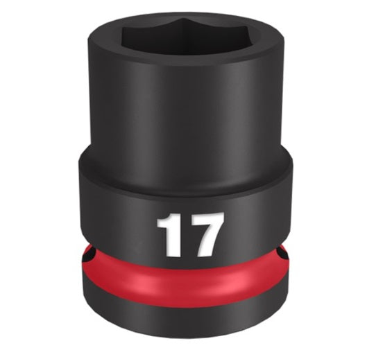 Shockwave 1/2in Drive 17mm Standard 6 Point Impact Socket