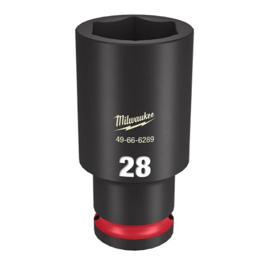 Shockwave 1/2in Drive 28mm Deep 6 Point Impact Socket