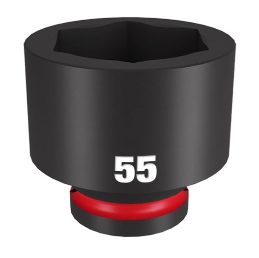 Shockwave 3/4in Drive 55mm Standard 6 Point Impact Socket