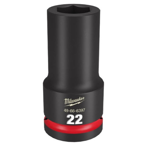 Shockwave 3/4in Drive 22mm Deep 6 Point Impact Socket