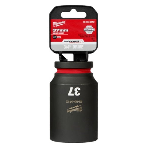 Shockwave 3/4in Drive 37mm Deep 6 Point Impact Socket