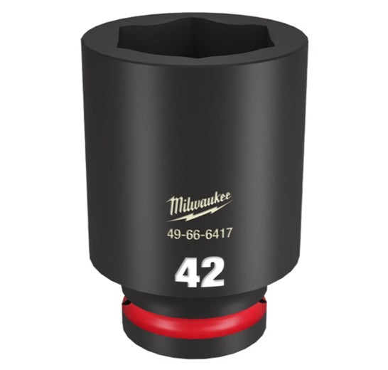 Shockwave 3/4in Drive 42mm Deep 6 Point Impact Socket