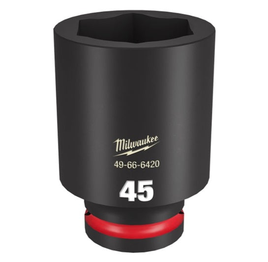 Shockwave 3/4in Drive 45mm Deep 6 Point Impact Socket