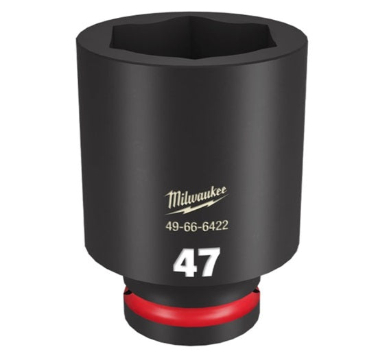 Shockwave 3/4in Drive 47mm Deep 6 Point Impact Socket
