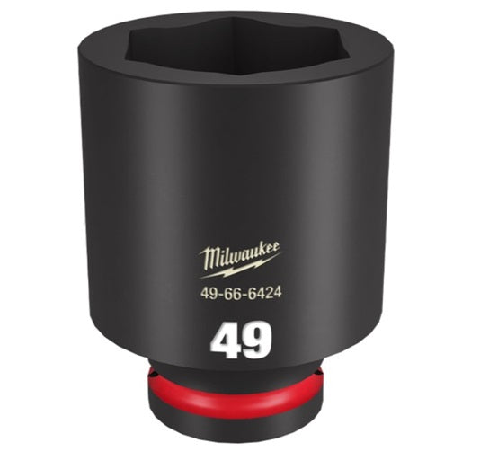 Shockwave 3/4in Drive 49mm Deep 6 Point Impact Socket