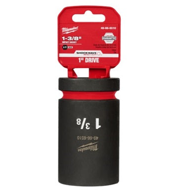 Shockwave 1in Drive 1-3/8in Deep 6 Point Impact Socket