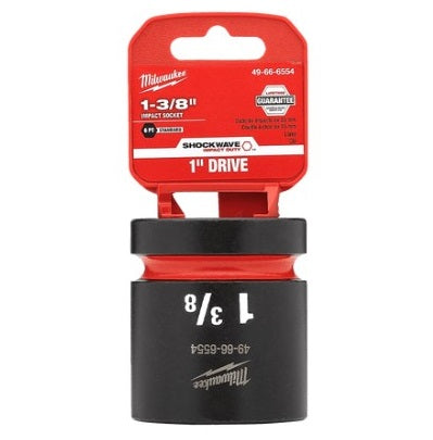 Shockwave 1in Drive 1-3/8in Standard 6 Point Impact Socket