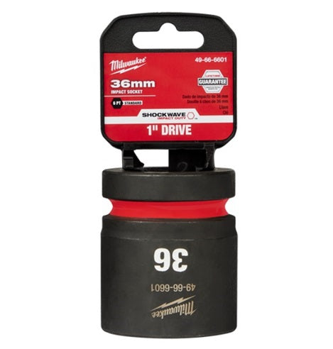 Shockwave 1in Drive 36mm Standard 6 Point Impact Socket
