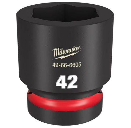 Shockwave 1in Drive 42mm Standard 6 Point Impact Socket