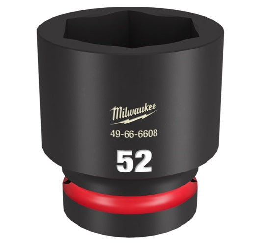Shockwave 1in Drive 52mm Standard 6 Point Impact Socket