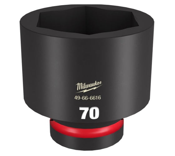 Shockwave 1in Drive 70mm Standard 6 Point Impact Socket