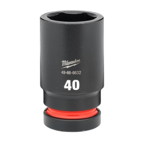 Shockwave 1in Drive 40mm Deep 6 Point Impact Socket