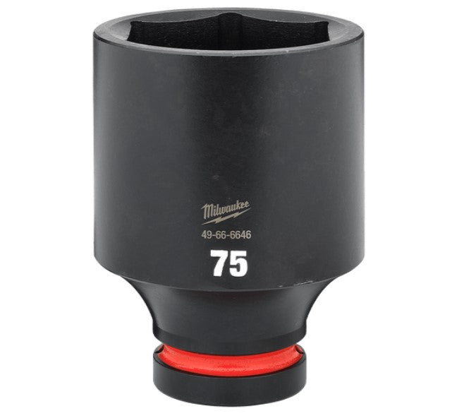 Shockwave 1in Drive 75mm Deep 6 Point Impact Socket