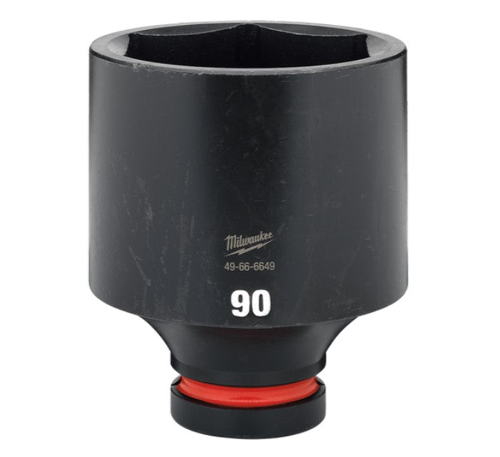 Shockwave 1in Drive 90mm Deep 6 Point Impact Socket