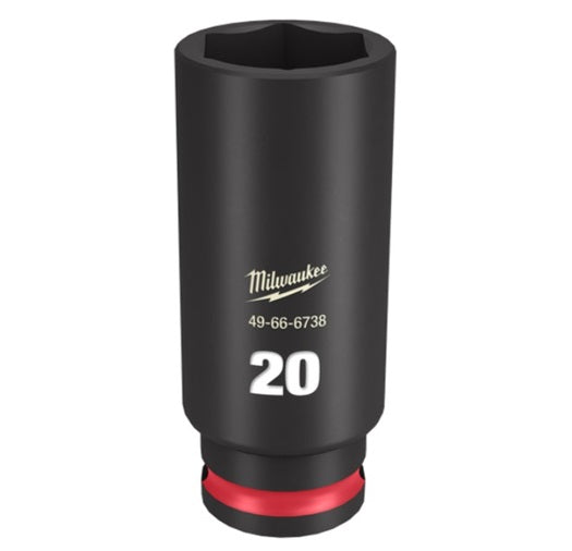 Shockwave 3/8in Drive 20mm Deep 6 Point Impact Socket