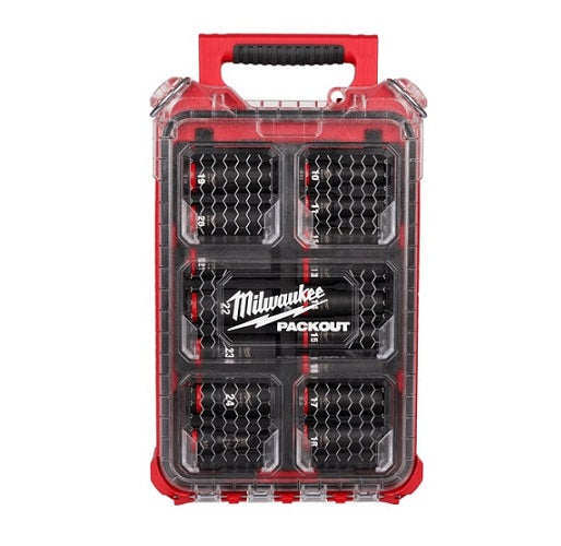 Shockwave 1/2in Drive Metric Deep Impact Socket Packout Set