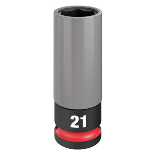 Shockwave Impact Duty 1/2in Drive 21mm Lug Nut Wheel Socket