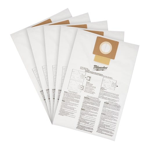 Vacuum Cleaner Fleece Dust Bags 23L 5pk