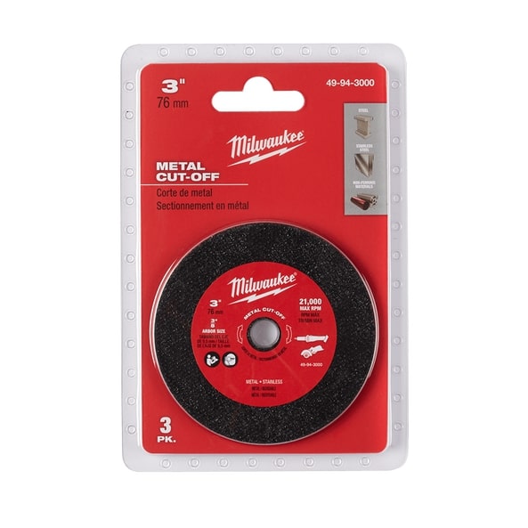 Metal Cut off Disc for M12 FCOT (Pkt 3)