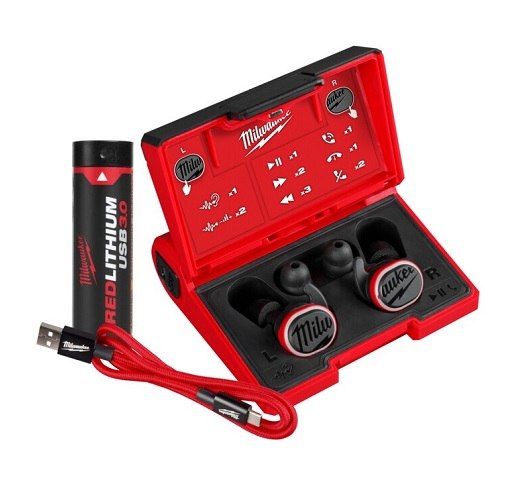 RedLithium USB Bluetooth Headphones 3.0 Ah Kit