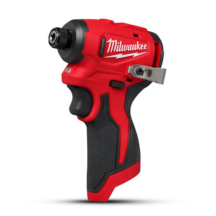 M12 Sub Compact Brushless 1/4in Hex Impact Driver Tool Only