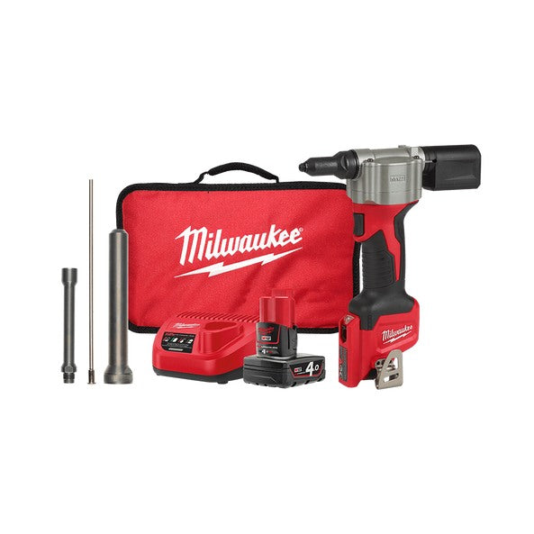 M12 Rivet Gun Tool 4.0Ah Kit